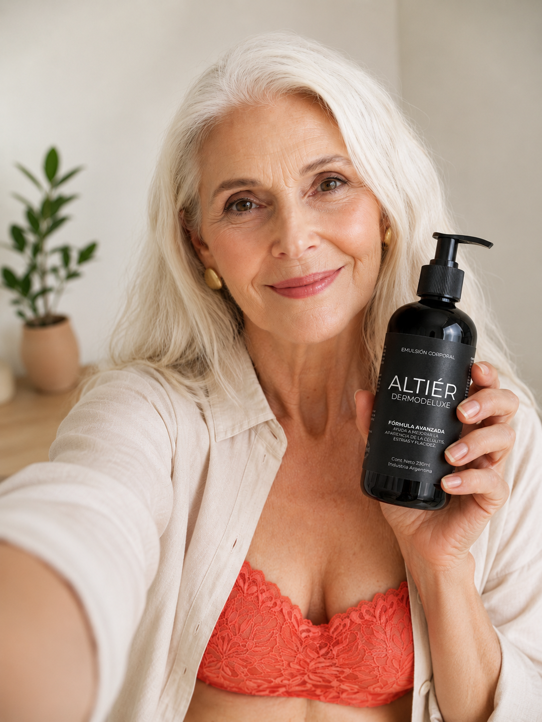 DERMODELUXE – Emulsión Corporal Anticelulitis, Antiflacidez, Antiarrugas y Humectante