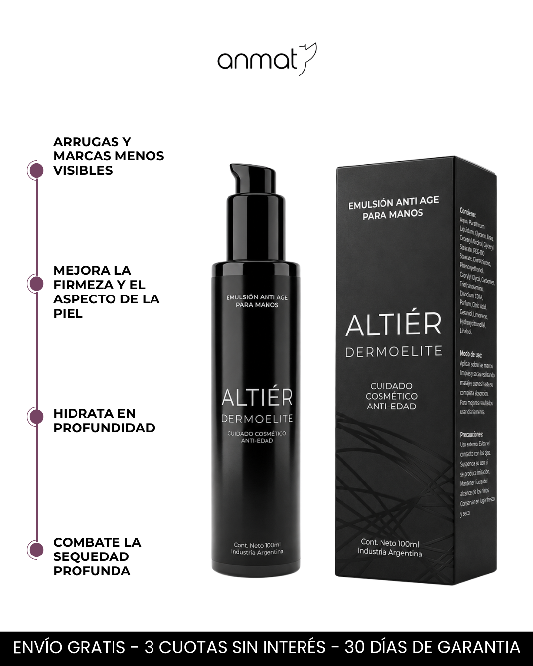 CREMA ANTI-AGE MANOS Y BRAZOS