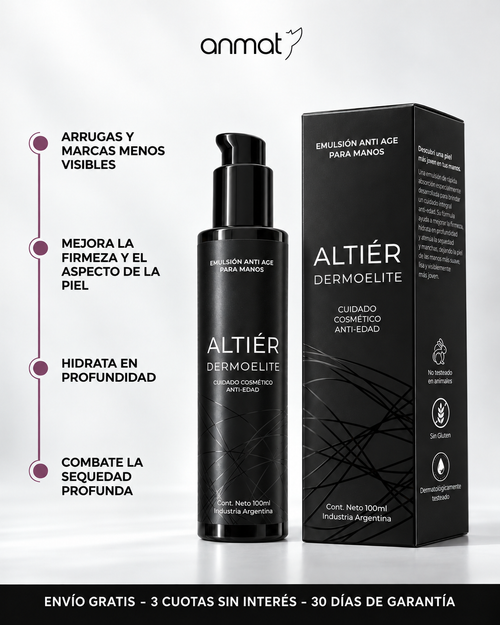 DERMOELITE - Crema anti-age manos y brazos